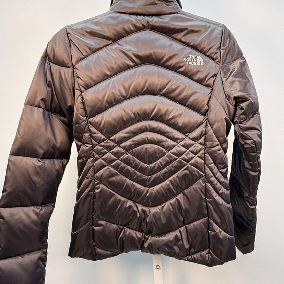 The North Face Women's Goose Down Gray Puffer Jacket XS NWOT - Picture 5 of 6